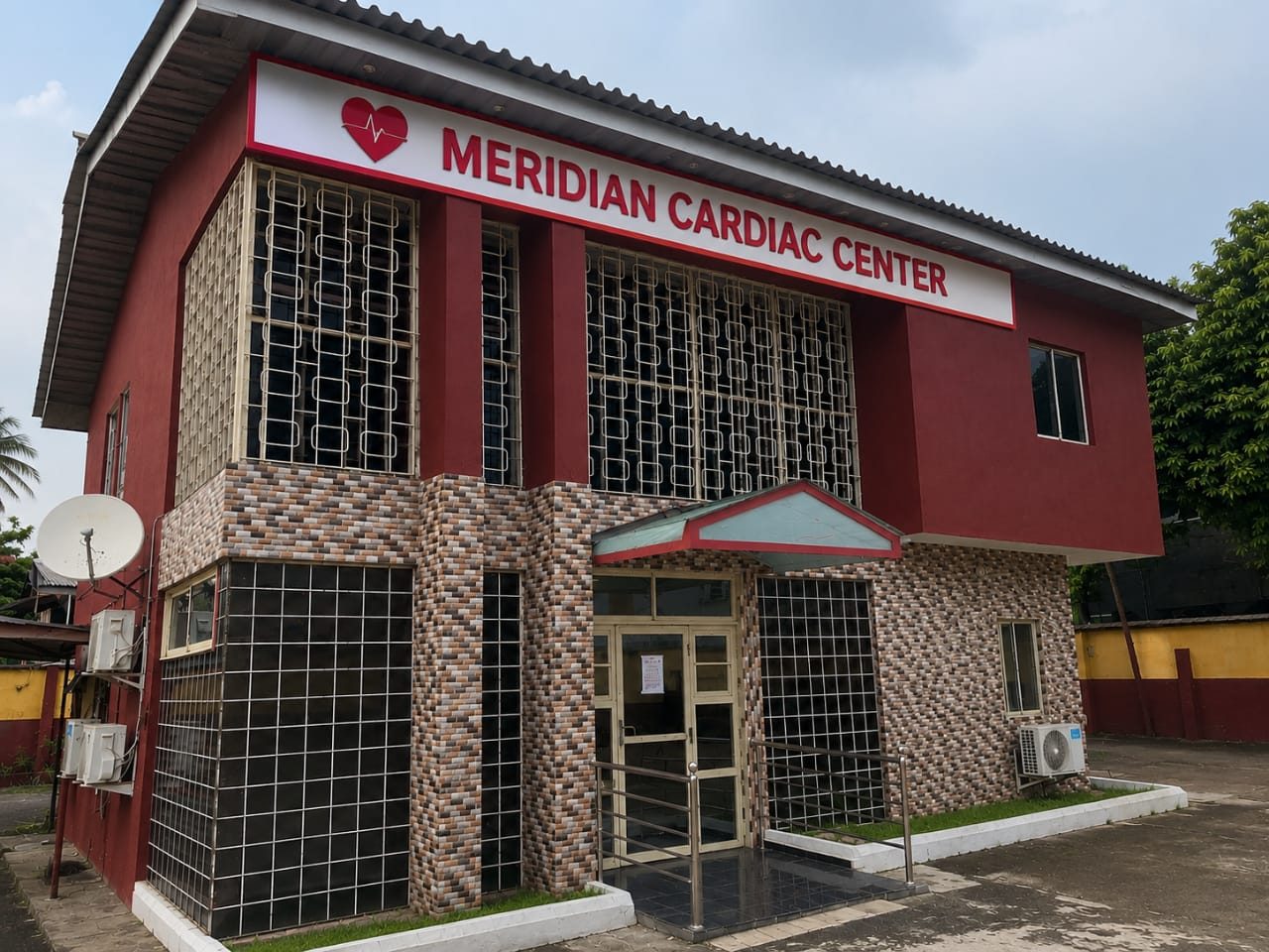 Meridian Cardiac Center building in Festac Town, Lagos